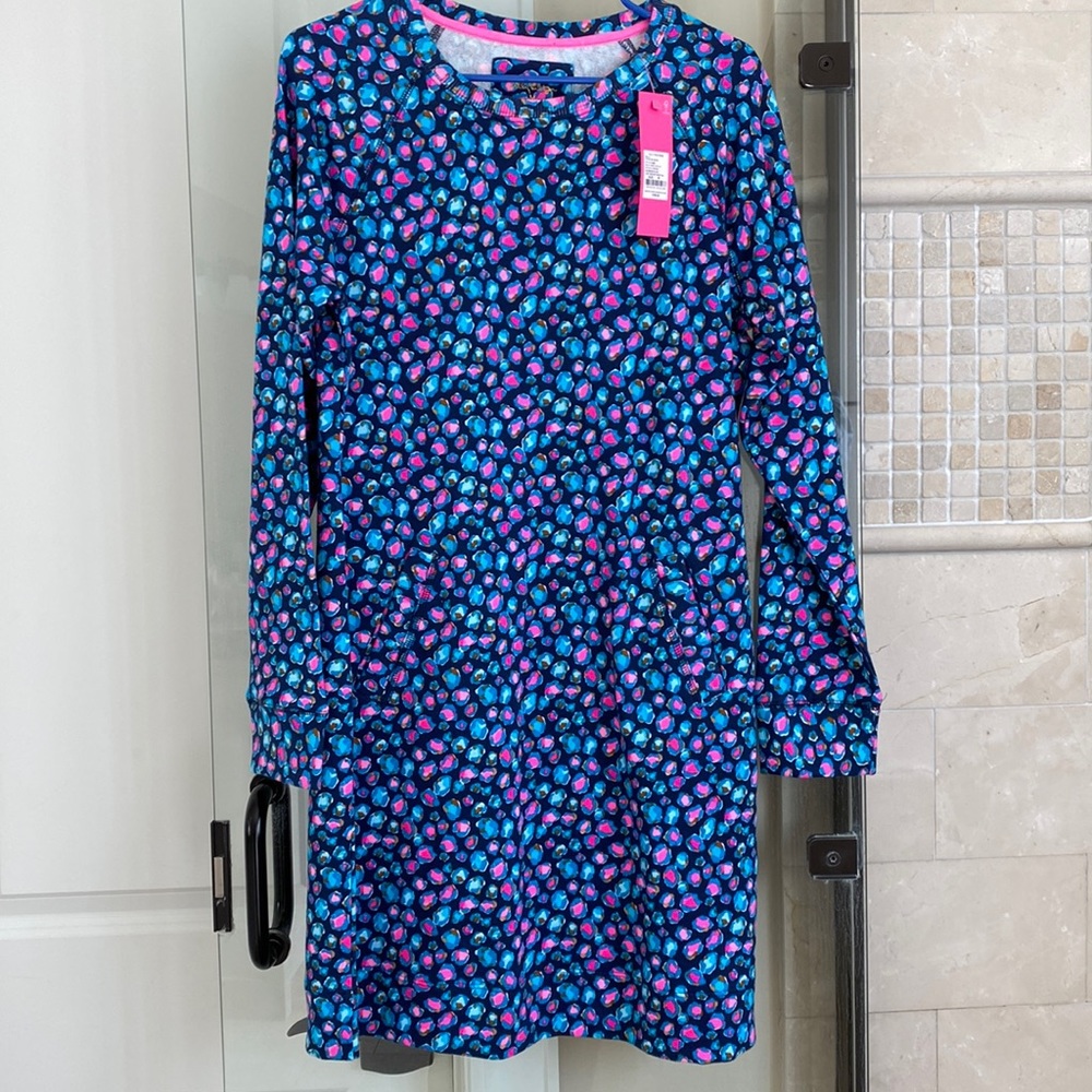 NWT Lilly Pulitzer Beach Comber Long Sleeve Dress with pockets